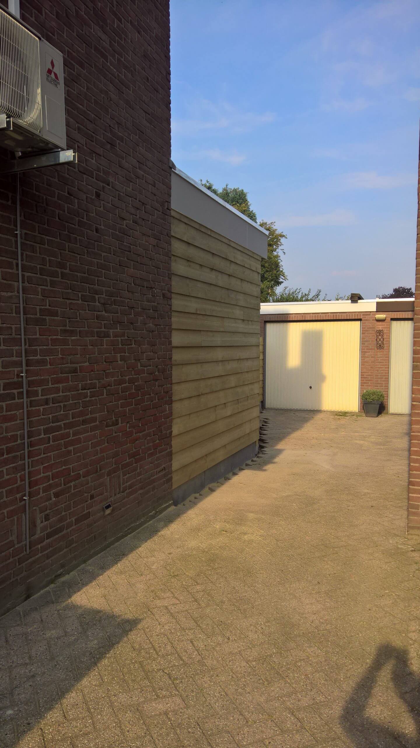 BouwTB-Overkapping met schutting